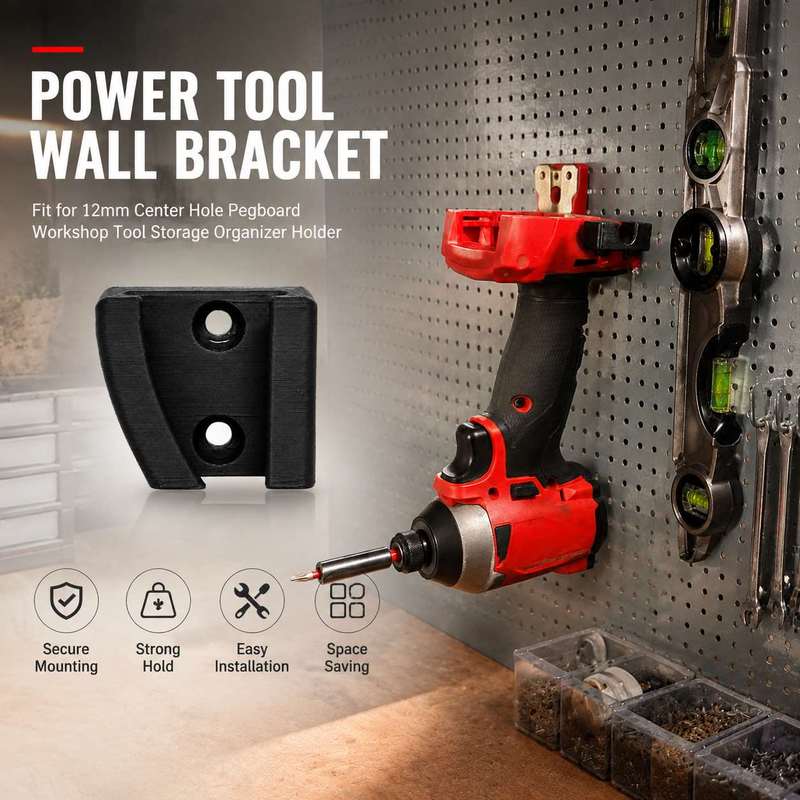Workshop Tools Center - Suporte de Parede para Ferramentas Elétricas,