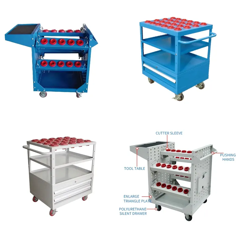 Workshop Tools Cabinet - Carrinho de Armazenamento Durável para Ferramentas