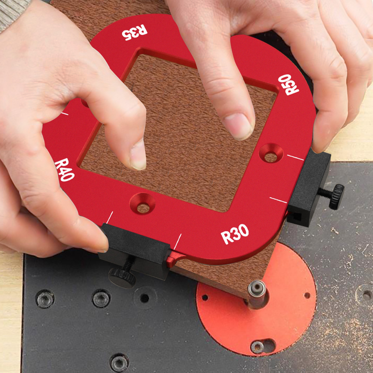 Workshop Cutting Tools - Conjunto de Gabaritos de Canto Redondo